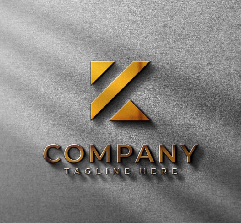 Free Minimal Logo Mockup PSD Template