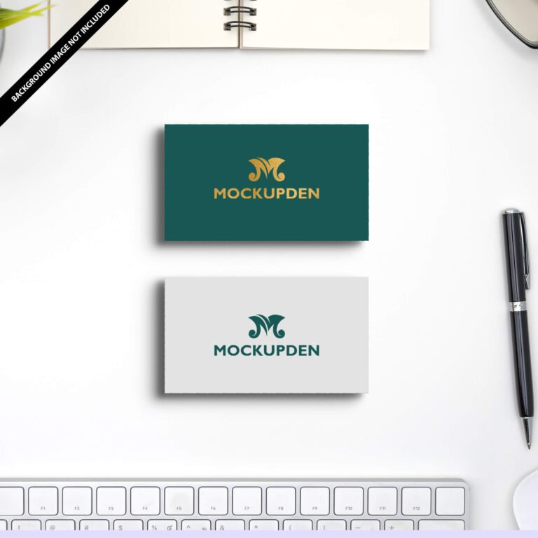 Free Name Card Mockup PSD Template