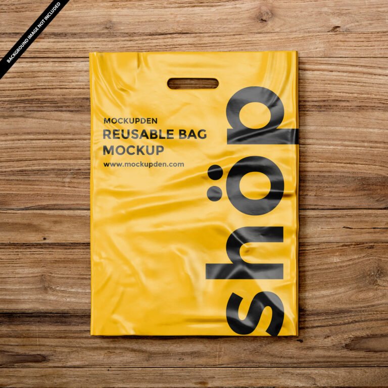 Free Reusable Bag Mockup PSD Template