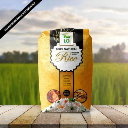 Download Free Rice Bag Mockup PSD Template - Mockup Den