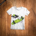 Free T Shirt Kids Mockup PSD Template