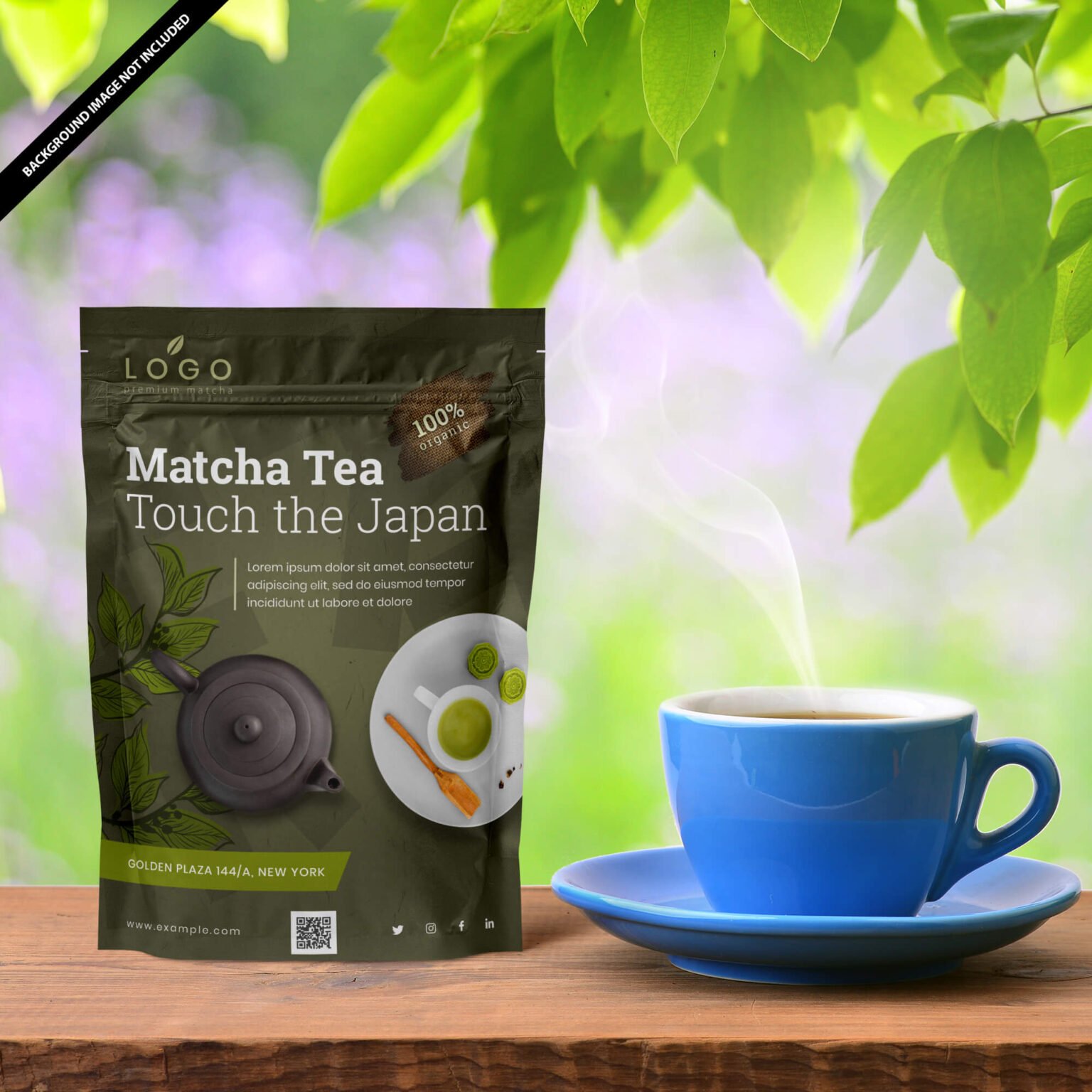 Download 15+ Creative Tea Bag Mockup PSD Templates - Mockup Den