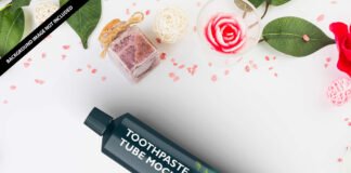 Free Toothpaste Tube Mockup PSD Template