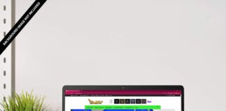 Free Web Showcase Mockup PSD Template