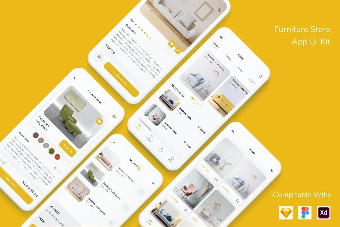 Furniture Store App UI Kit