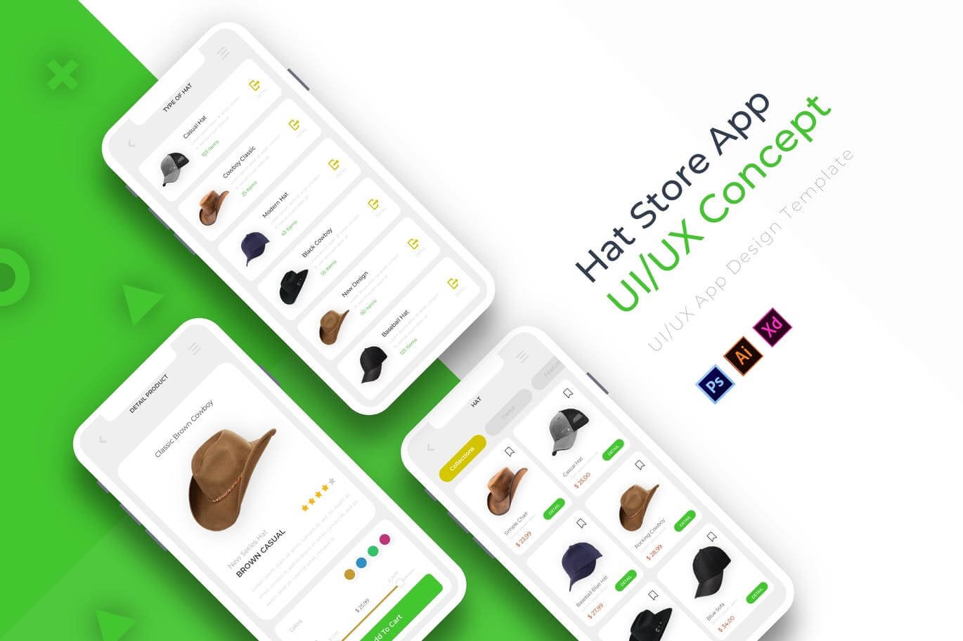 Hat Store App Template