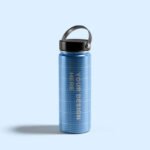 Hydro flask water bottle mockup Premium Psd