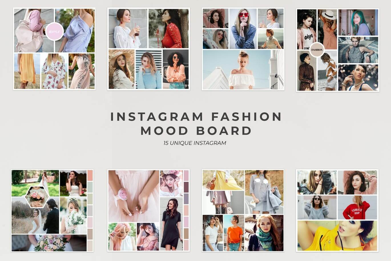 Instagram Fashion Mood Board