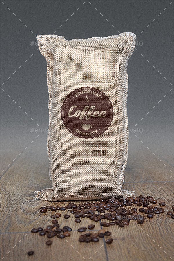 Jute Coffee Bag Logo Mockup (1)