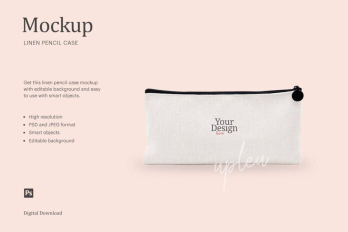 Download 11+ Best FREE Pencil Case Mockup PSD Template - Mockup Den