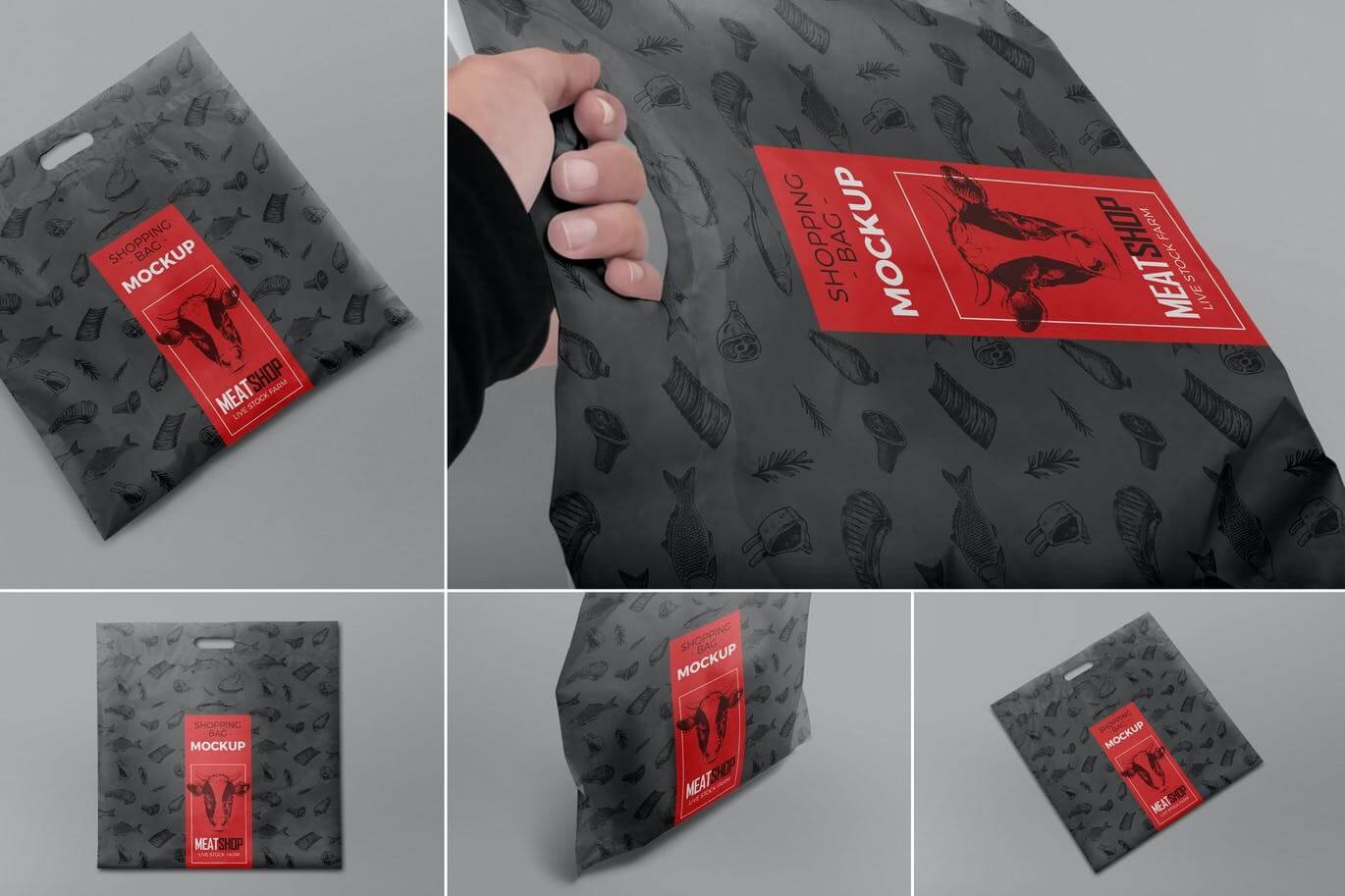 Download 20+ Innovative Plastic Bag Mockup PSD Templates - Mockup Den