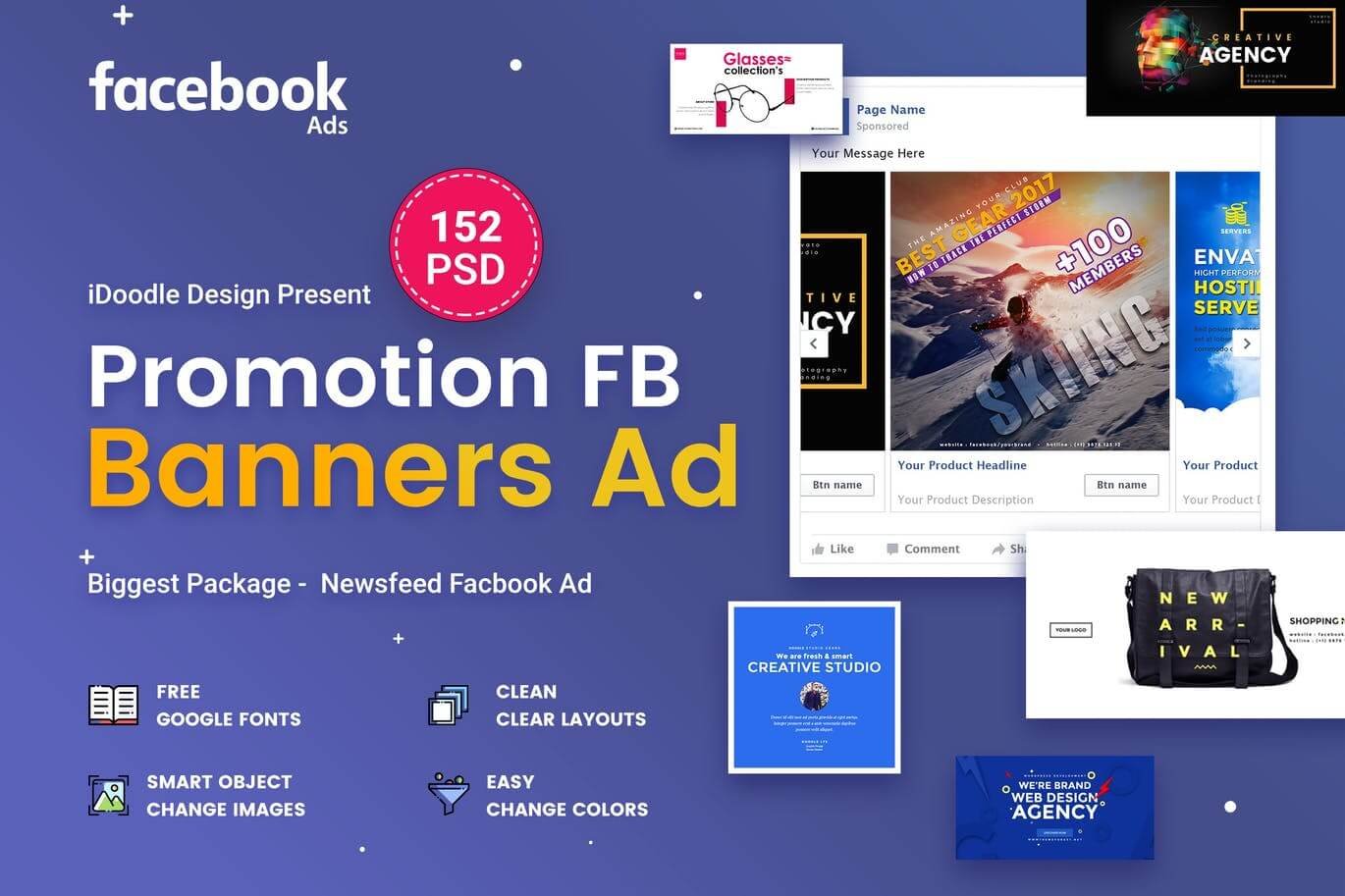 Promotion Facebook Ads - 152PSD
