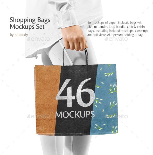 Shopping Bags Mockups