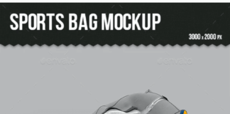 Sports Bag Mockup