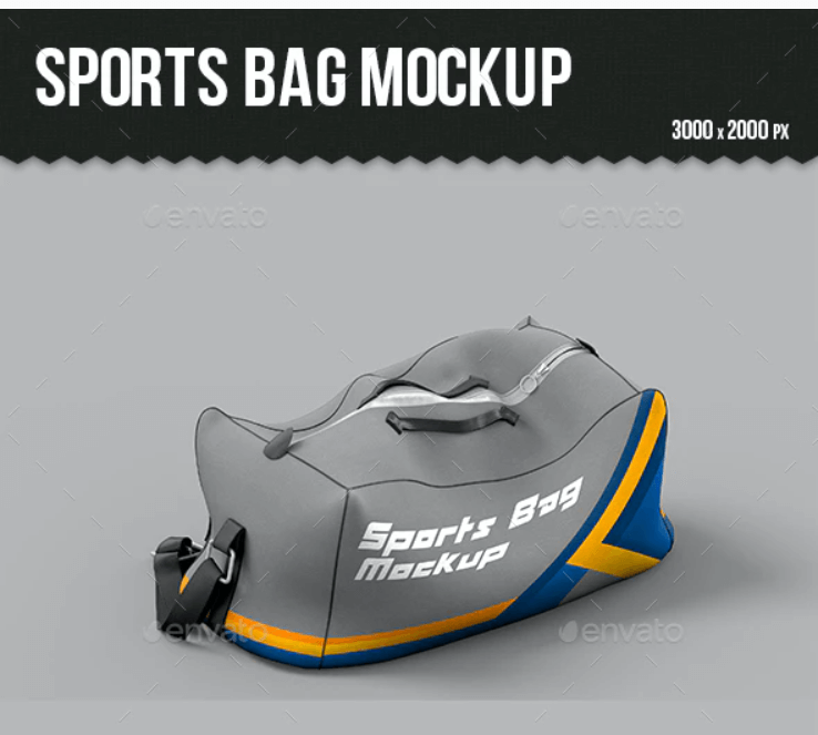 Sports Bag Mockup