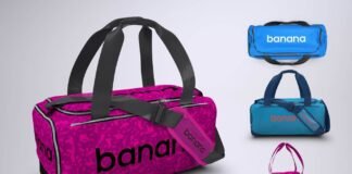 Sports Bag or Gym Duffel Bag Mock-Up (3)