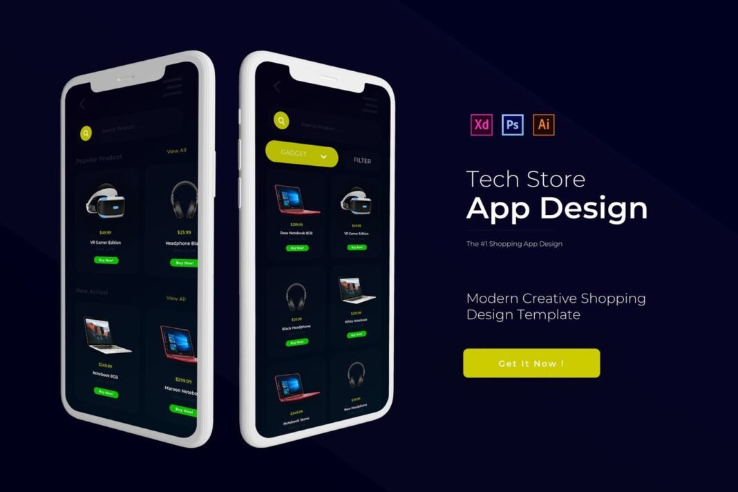 Download 17+ Unique App Store Mockup For Presentation & Marketing