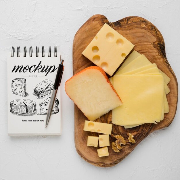 Download 13 Delicious Cheese Mockup Psd Templates Free Premium