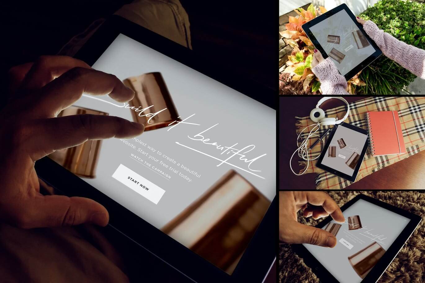 iPad App Mockup