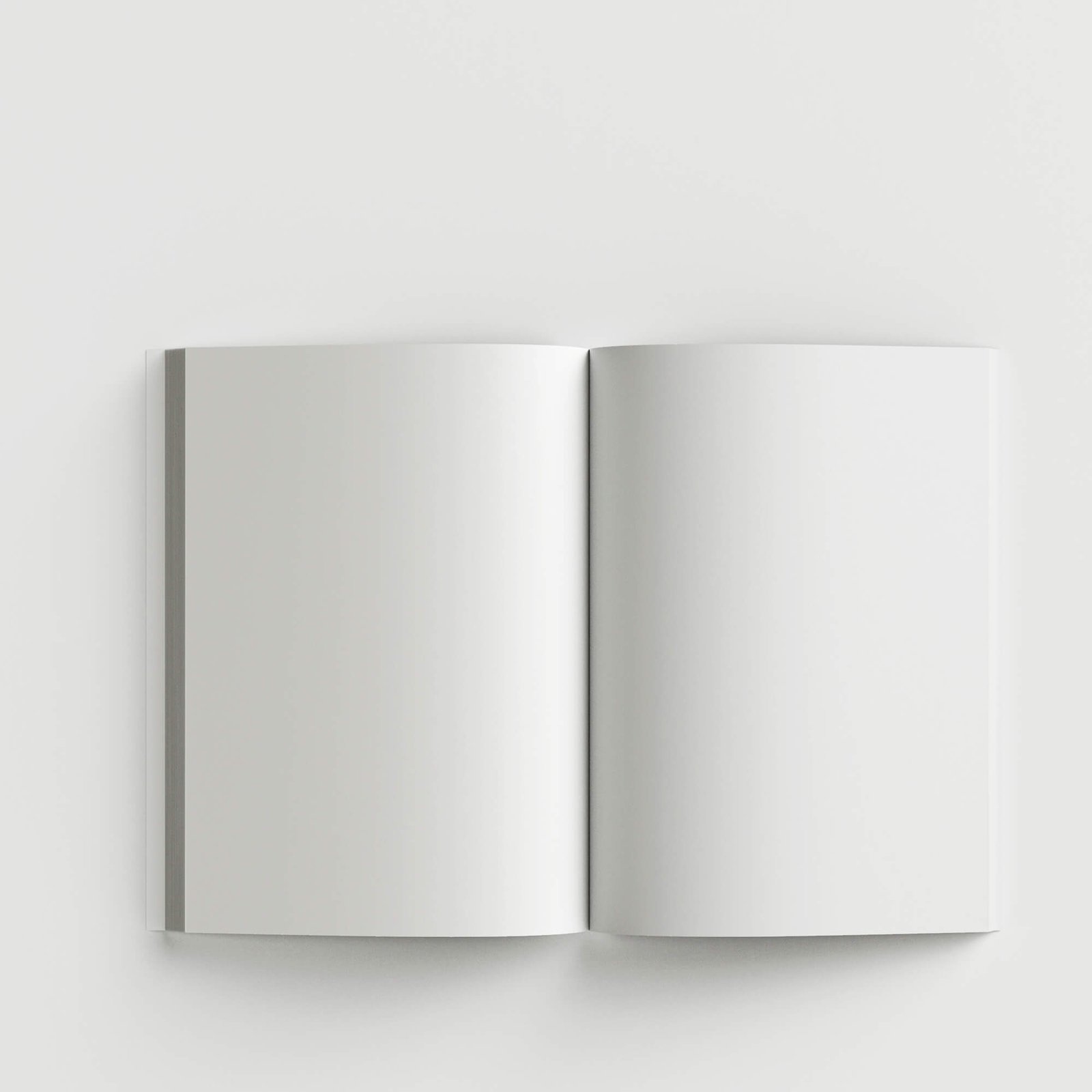 Blank Free Flip Book Mockup PSD Template