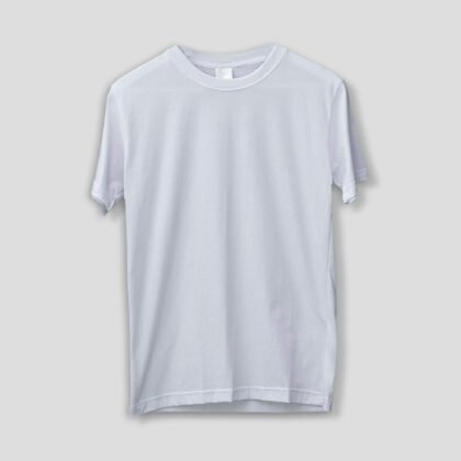 Free Oversize Girl T-Shirt Mockup PSD Template - Mockup Den
