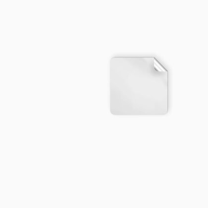 Free Square Sticker On a Notebook Mockup PSD Template - Mockup Den
