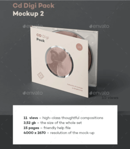 Download 22+ Best Free Digipak CD Mockup PSD Templates - Mockup Den