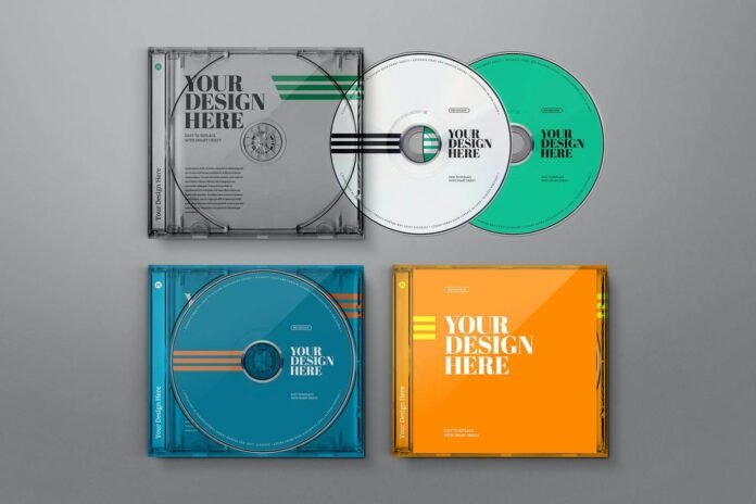 22+ Best Free Digipak CD Mockup PSD Templates - Mockup Den