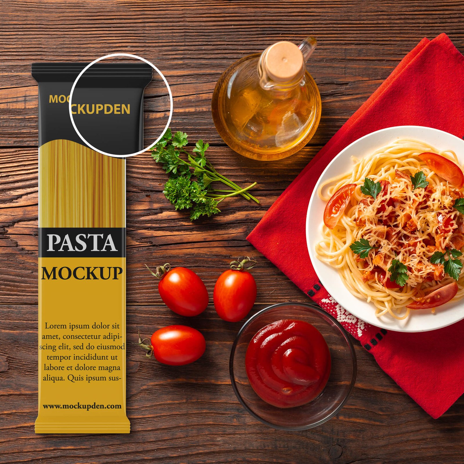 Download Free Pasta Mockup Psd Template Mocku