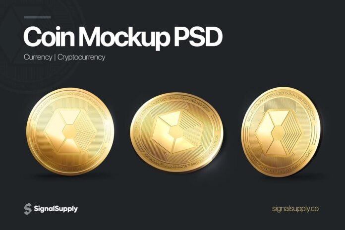 Download 17+ Authentic Coin Mockup PSD Templates - Mockup Den