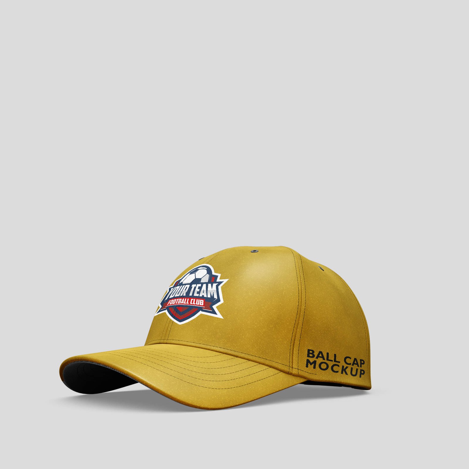 Free Ball Cap Mockup PSD Template - Mockup Den