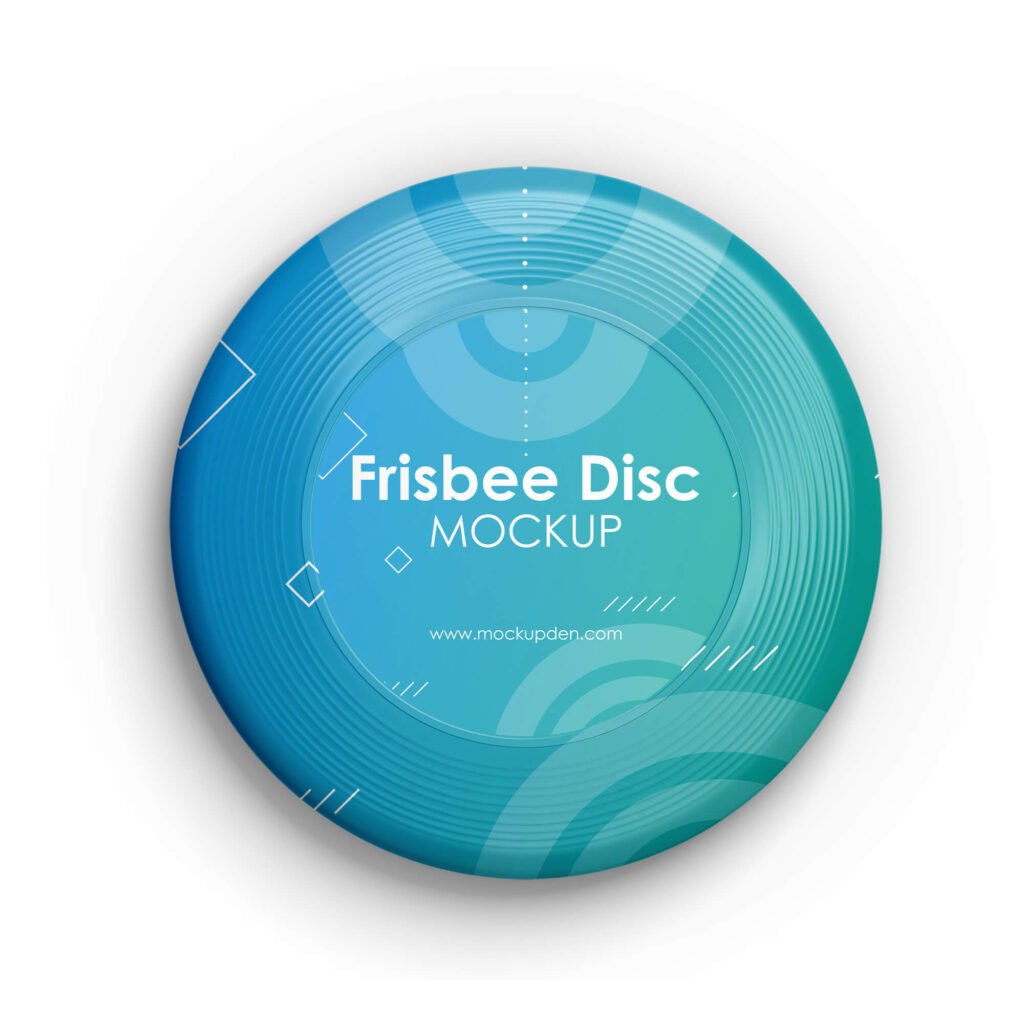 Free Frisbee Disc Mockup PSD Template - Mockup Den