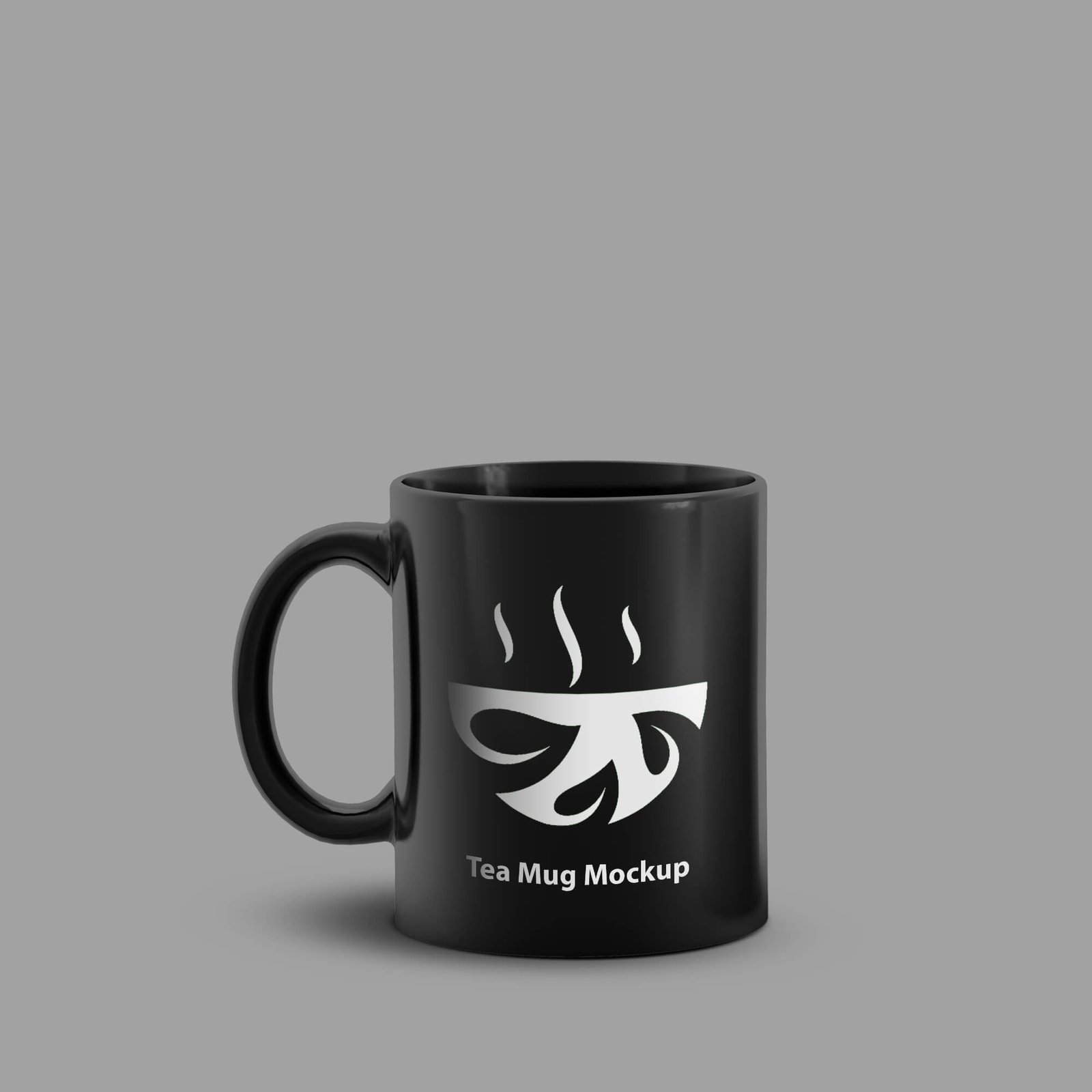 Design Free Tea Mug Mockup PSD Template