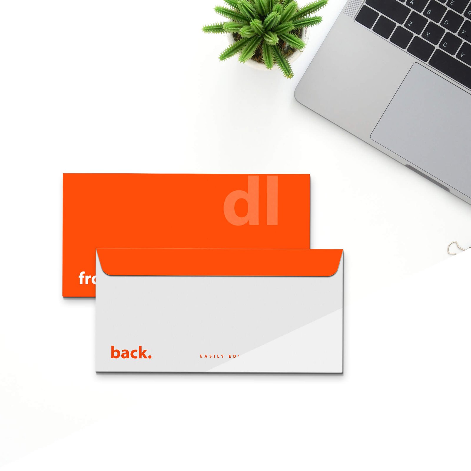 Free DL Envelope Mockup PSD Template - Mockup Den