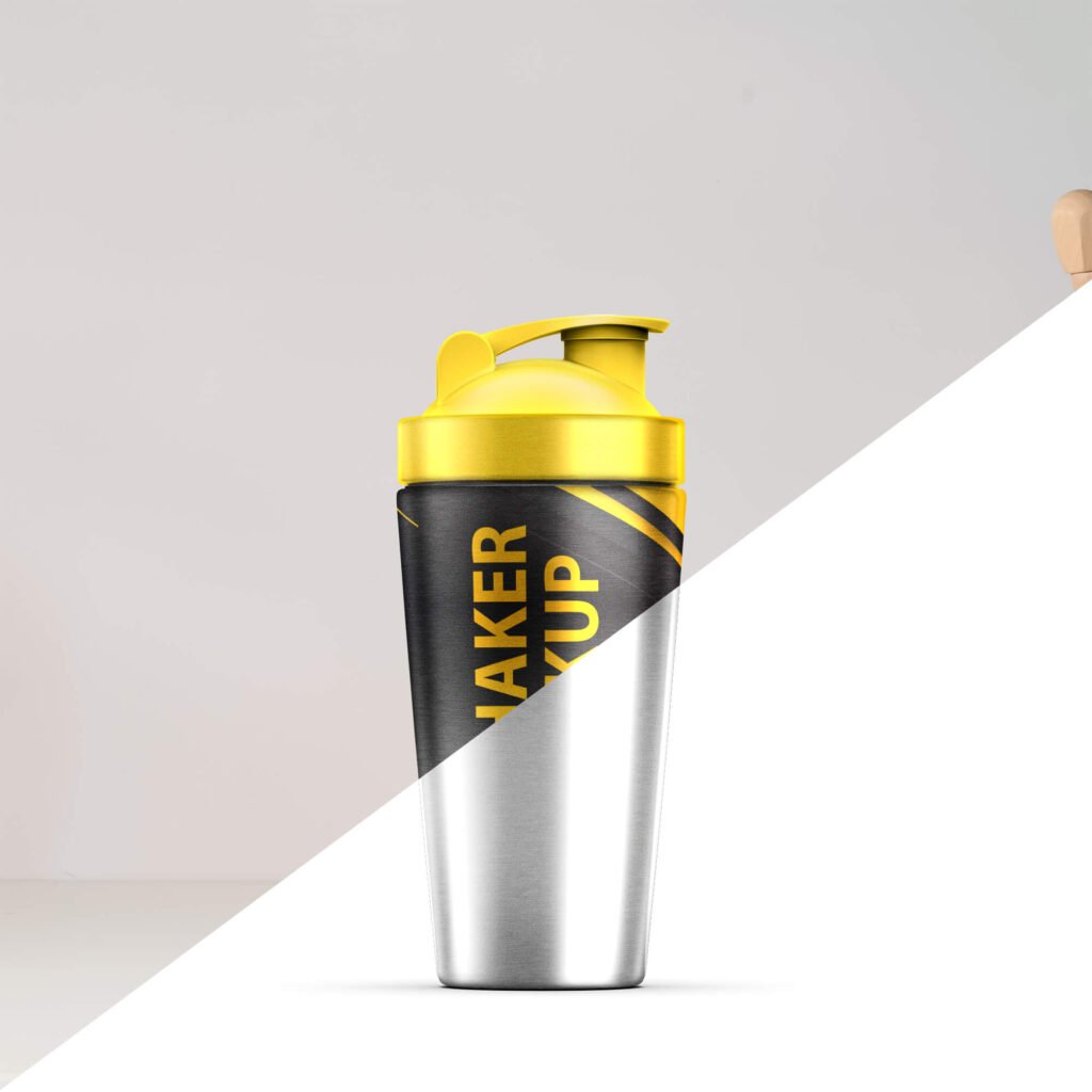35+ Best Protein Shaker Mockup PSD Template Free &amp; Premium
