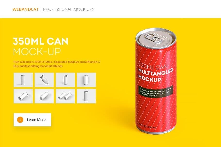 Energy Drink Can Mock-Up (2)