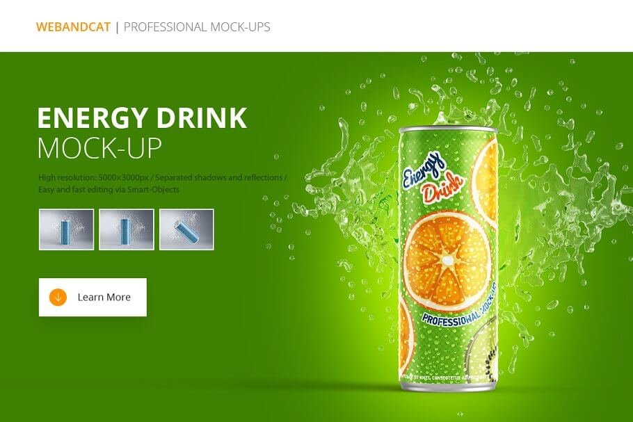 Energy Drink Can Mockup (3)