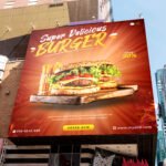 Free Building Banner Mockup PSD Template