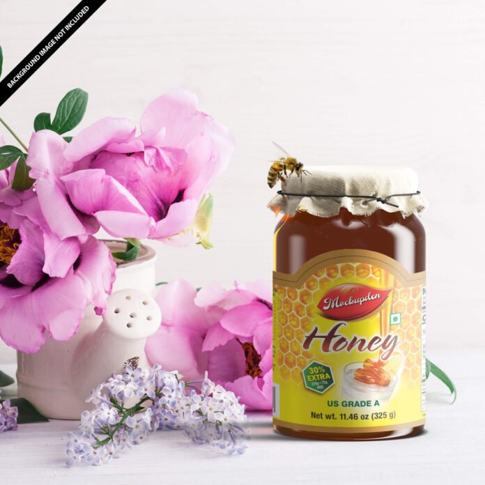 19+ Attractive Free Honey Jar mockup PSD Templates Packaging