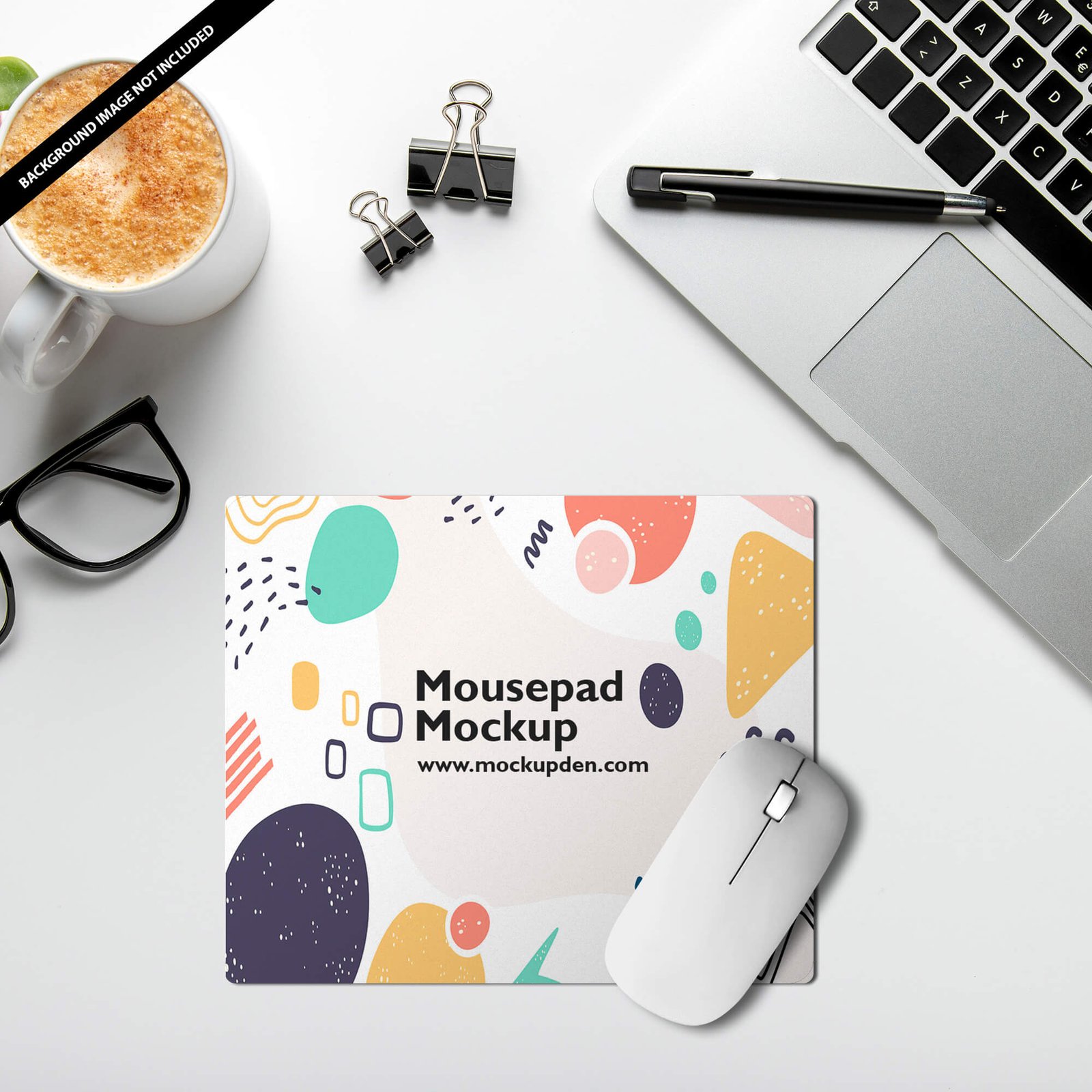 Free Mousepad Mockup PSD Template