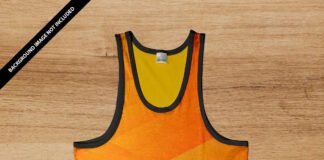 Free Tank Top Template Mockup PSD