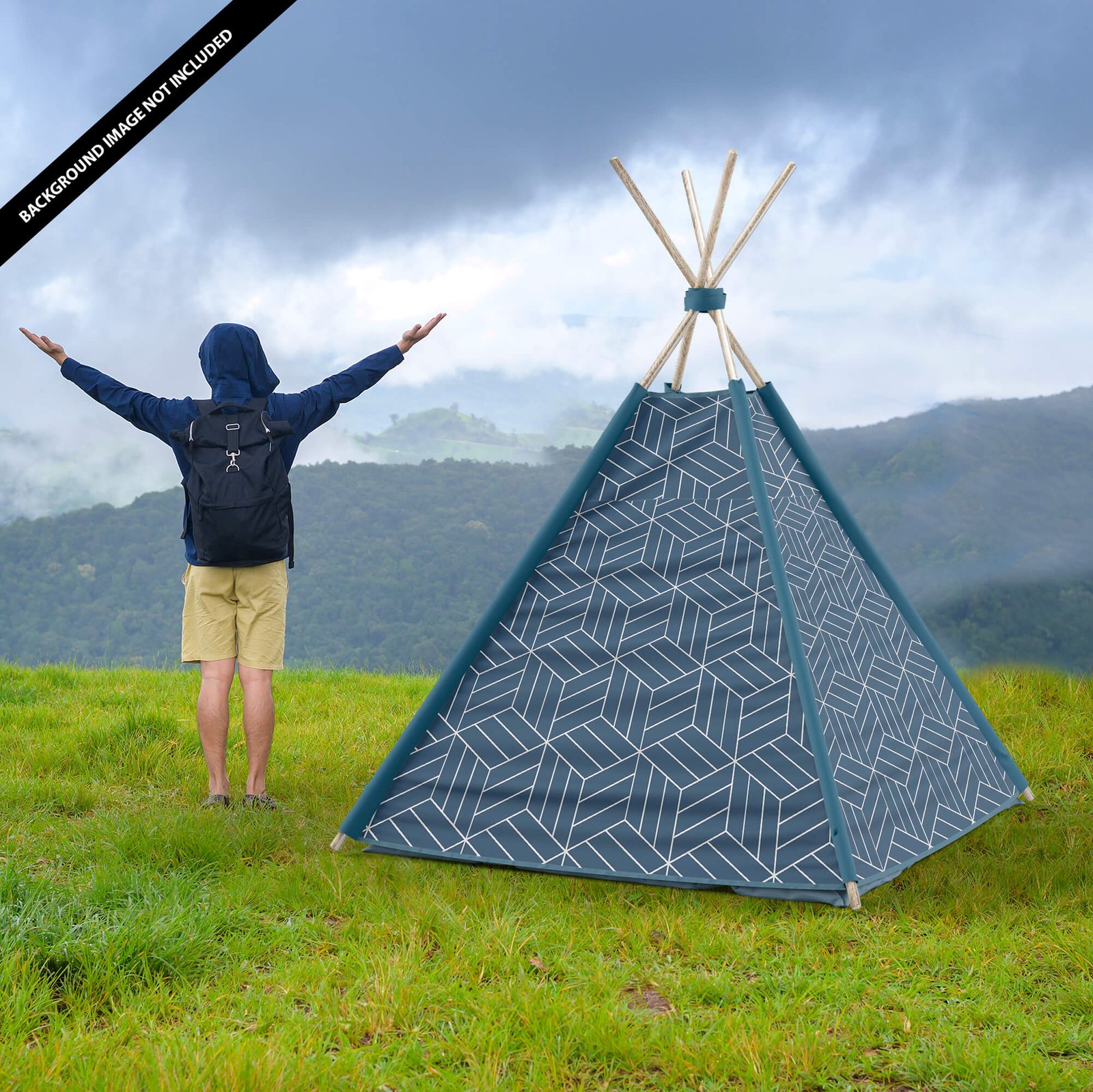 Download Free Tent Gazebo Mockup PSD Template - Mockup Den