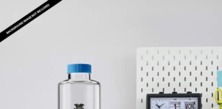 Free Transparent Bottle Mockup PSD Template