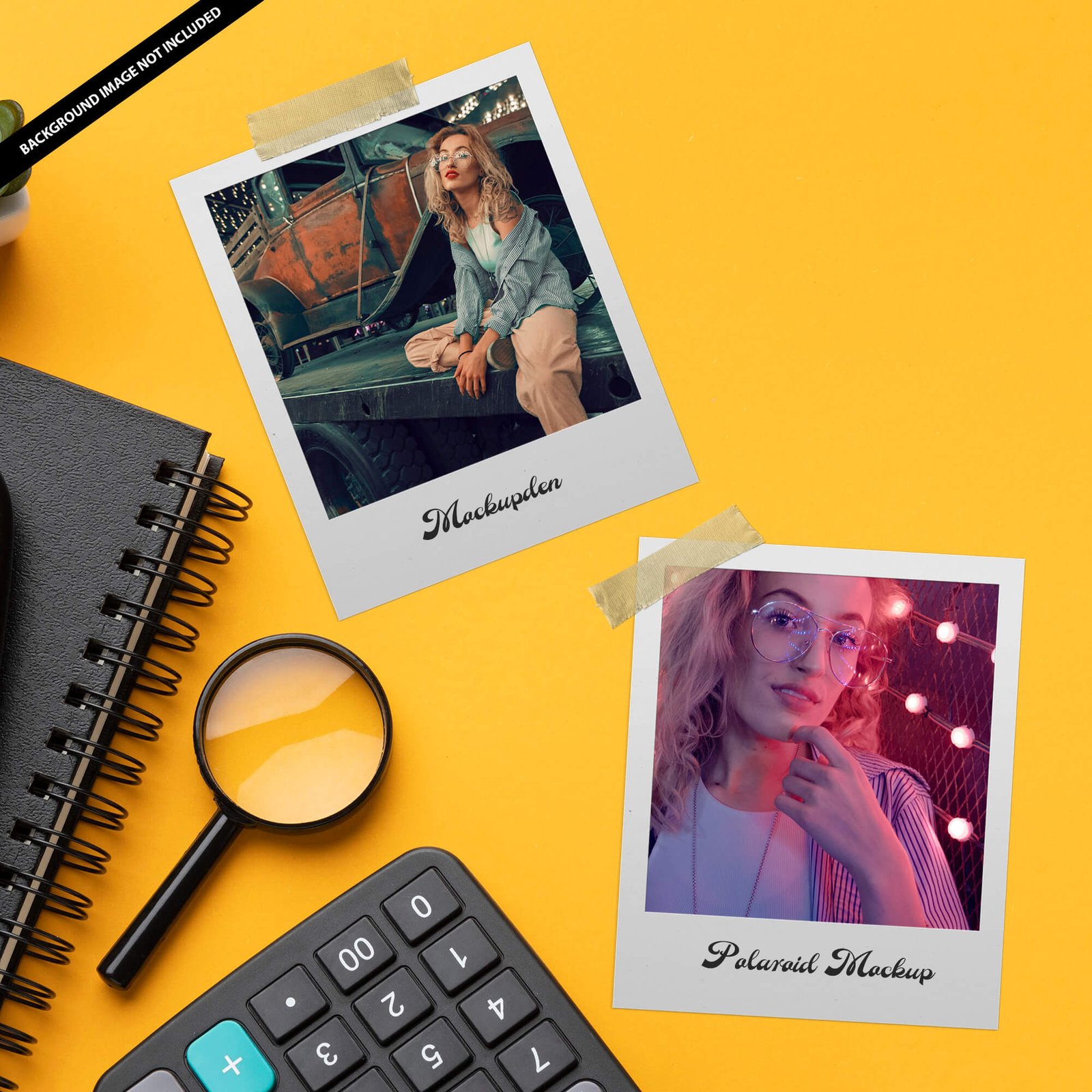 Download 32+ Best Free Polaroid Mockup PSD Templates for Inspiration