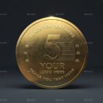 Gold Coin Mockups