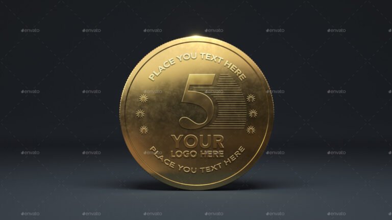 17+ Authentic Coin Mockup PSD Templates