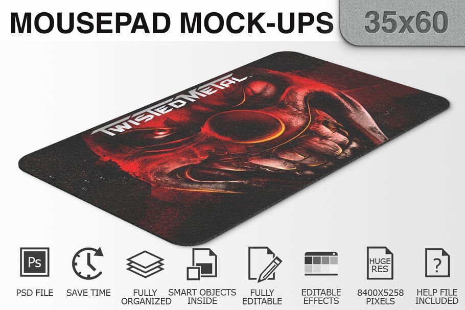 Mousepad Mockups - 35x60 - 2