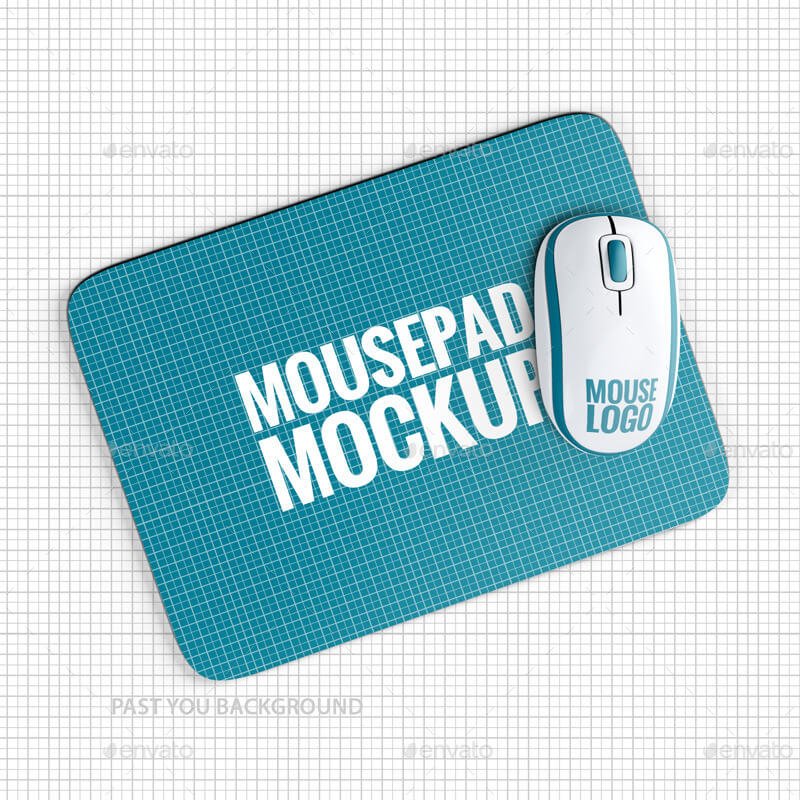 Mousepad Mouse Mock-up