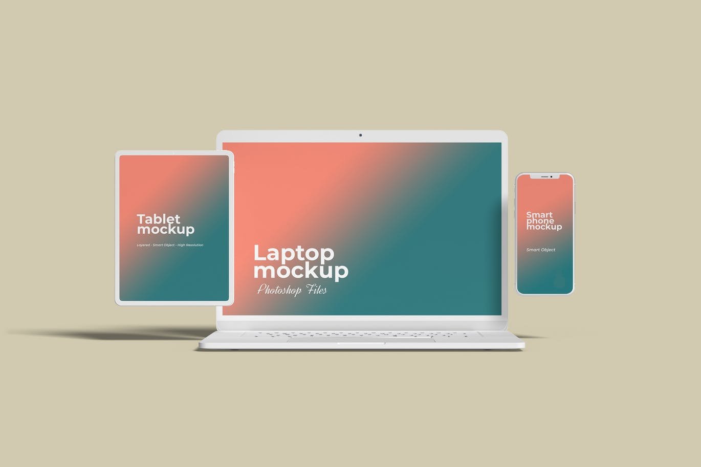 Multi Devices Website Mockup Vol.3