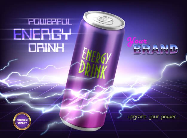 22+ Creative Energy Drink Can Mockup PSD Templates